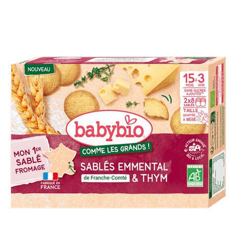 Emmental & Tijm koekjes voor baby’s 15m+