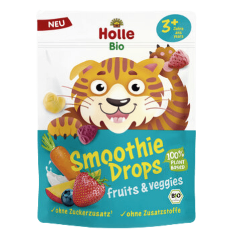 Snack Smoothie drops fruits & veggies sans sucre ajouté dès 3 ans