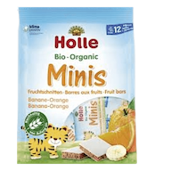 Mini Banaan Sinaasappel Repen vanaf 12 Maanden bio