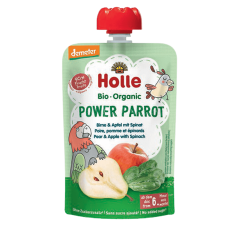 Pear Apple Spinach Pouch from 6 months