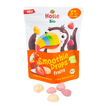 Snack Smoothie Drop Fruits Zonder Toegevoegde Suikers Vanaf 3 Jaar BIO