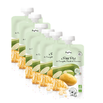Babymaaltijd Courgette, Kip & Parmezaan Vanaf 6 Maanden BIO