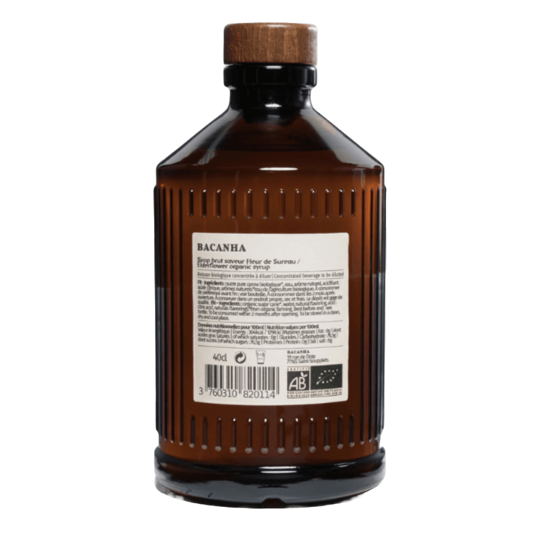 Sirop fleur de sureau brut