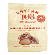 Krokante Vegan Glutenvrije Gevuld Chocolade Hazelnoot Koekje bio