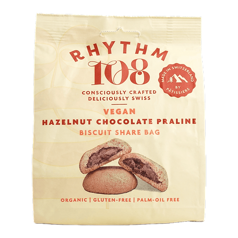 Crunchy Vegan Gluten-Free Chocolate Hazelnut Filled Biscuit