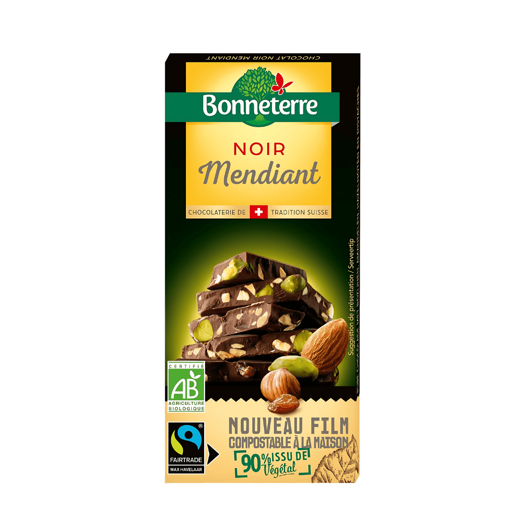 Dark Chocolate with Nuts and Dried Fruits