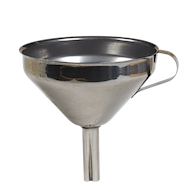 RVS Vloeistoffentrechter 