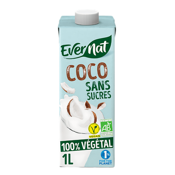 Boisson Coco Sans Sucres BIO