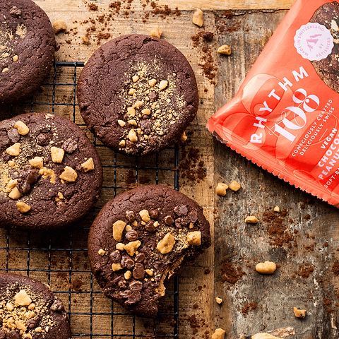 Vegan Glutenvrije Chocolade Pindakaas Koekje