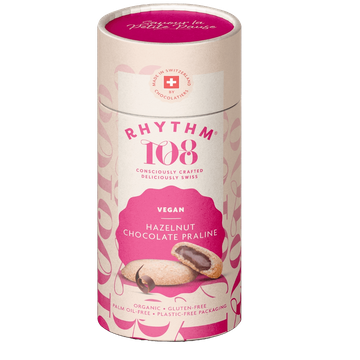 Vegan Gluten-free Chocolate Hazelnut Filled Biscuit Box Organic