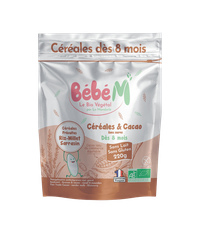 Cocoa Cereals Gluten-free From 8 Months Organic