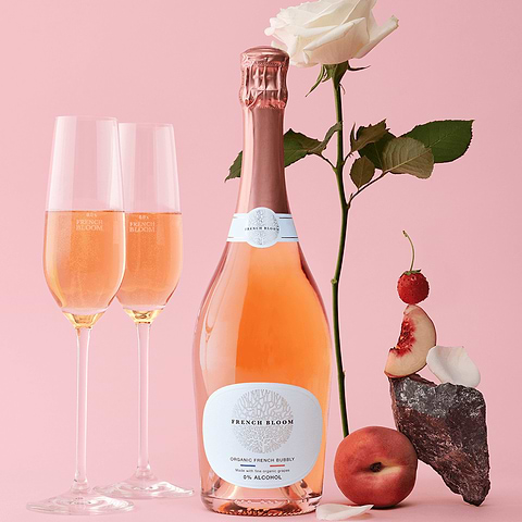 Alcoholvrije Mousserende Rosé Wijn