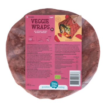 Wrap Betterave Vegan BIO