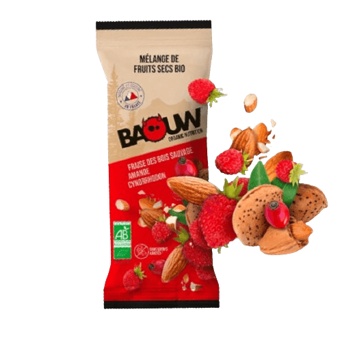 Mélange de fruits secs Fraise des Bois Sauvage Amande Cynorrhodon