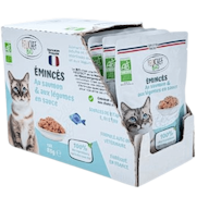 Zalm Stukjes Kattenvoer bio