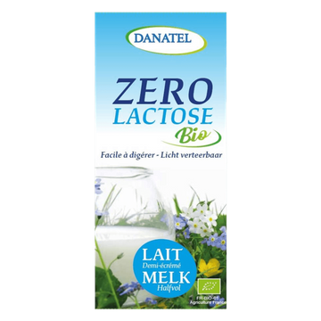 Lait Vache Demi Ecreme Sans Lactose BIO