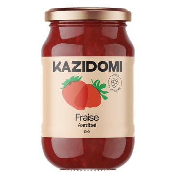 100% Fruit Aardbeienjam BIO