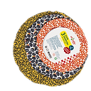 3 Large Reusable Cotton Bowl Covers Graines 