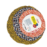 3 Grote Herbruikbare Katoenen Dekselhoezen Graines 