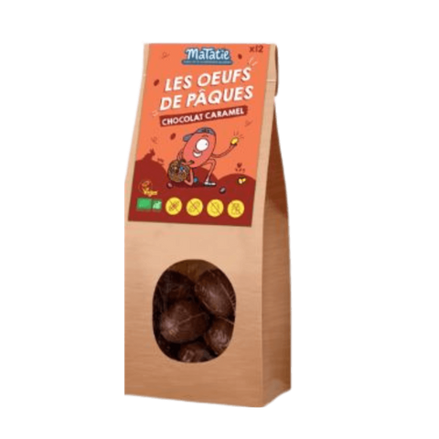 Lactose Free Mini Choco-Caramel Eggs Organic