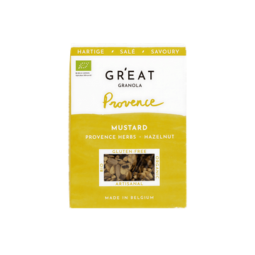 Hartige Provence Granola Mosterd Glutenvrij BIO