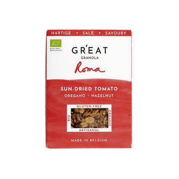 Glutenvrije Tomaten Balsamico Granola BIO