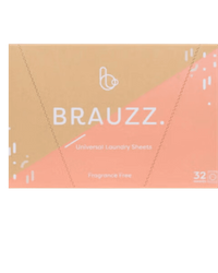 Brauzz Fragrance-free Laundry Sheets Organic