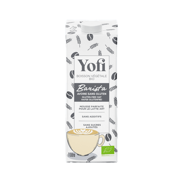 Boisson Avoine Barista Sans Gluten BIO