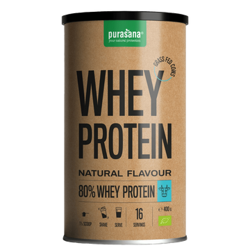 Whey Natural Protein Powder (80% Protein) Organic