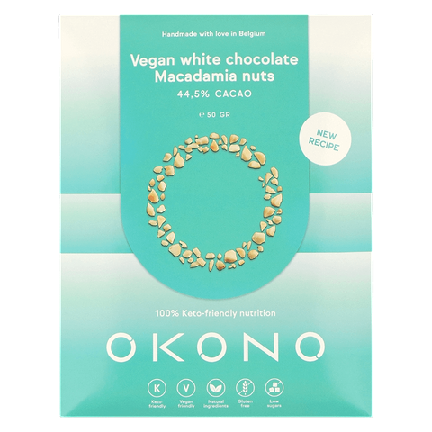 Chocolat Blanc Noix Macadamia Vegan Kéto