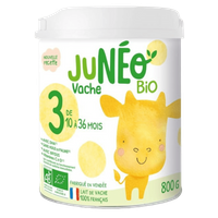 Growth Cow Milk 3 10-36 Months Organic