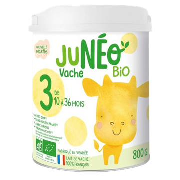 Growth Cow Milk 3 10-36 Months Organic