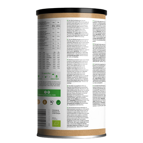 Whey Naturel Eiwitpoeder (80% Eiwit)