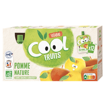 Pack Knijpzakjes Appel Aquitaine BIO