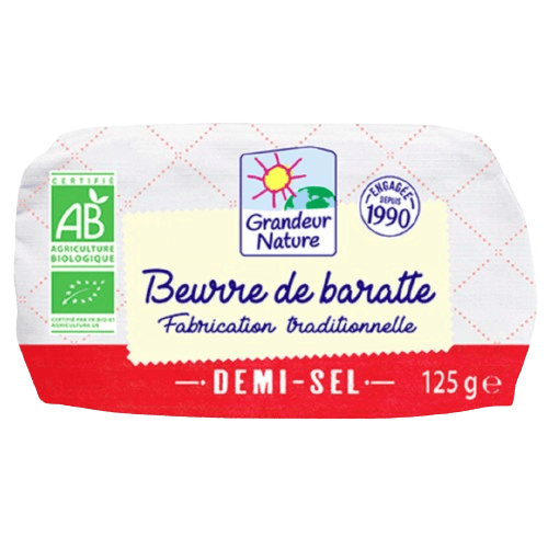 Beurre Baratte Demi Sel