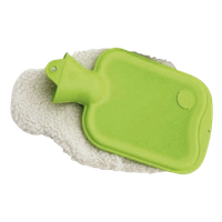 Latex Hot Water Bottle Cotton Cover