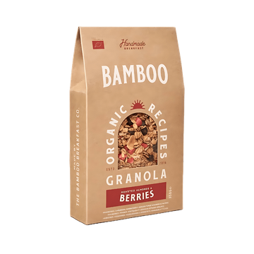 Rood Fruit Amandel Granola BIO