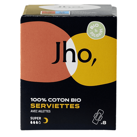 Serviettes Nuit+ X8
