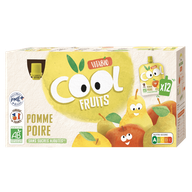 Pack Gourdes Pomme Poire Acérola bio