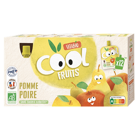 Pack Apple Pear Acerola Pouches