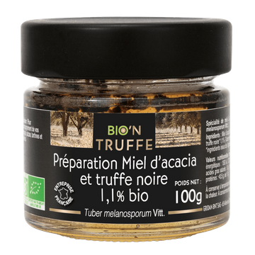 Miel Acacia Truffe Noire BIO