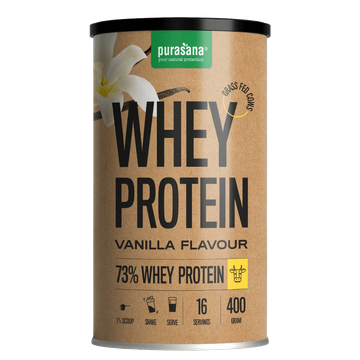 Whey Vanilla Protein Powder (73% Protein)