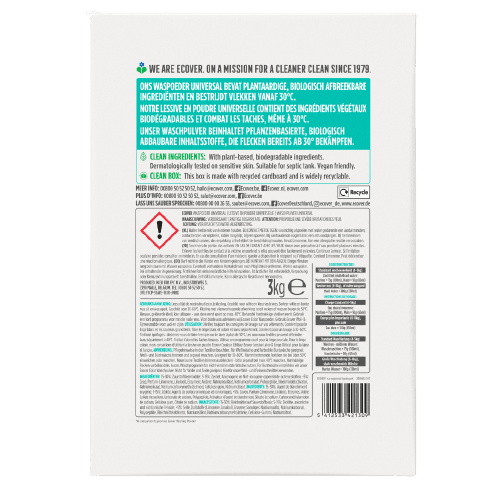 Lessive Poudre Universelle 40 lavages