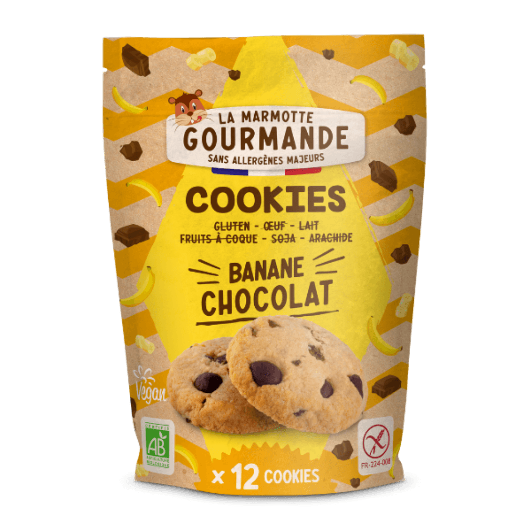 Allergievrije Banaan Chocolade Koekjes