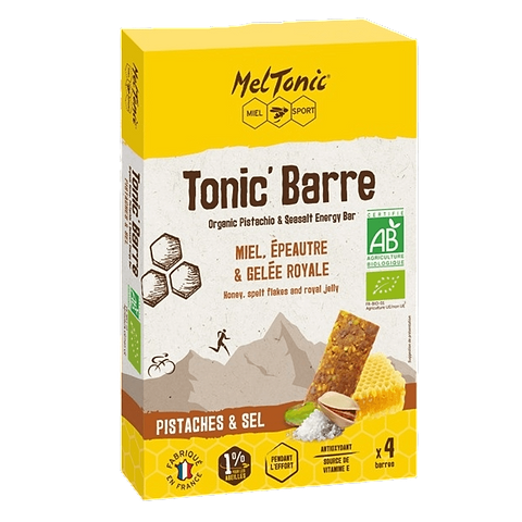 Barres Tonique Miel Pistache & Fleur De Sel