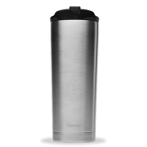 Brushed Stainless Steel Insulated Travel Mug