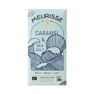 Melkchocolade Karamel Zeezout bio