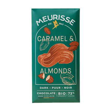 Chocolat Noir Amandes Caramel BIO