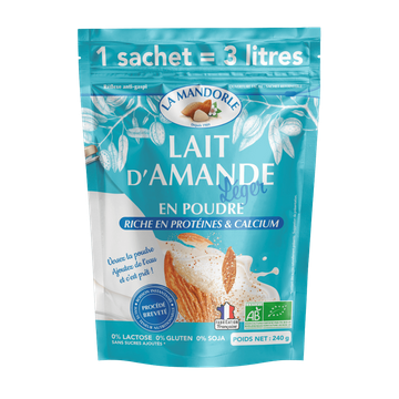 Boisson Amande Poudre Sans Gluten BIO