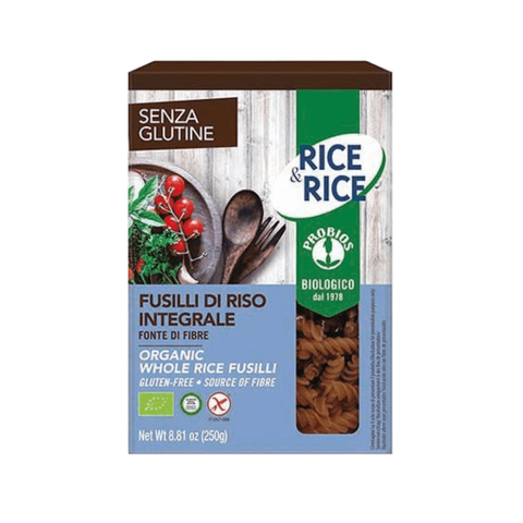 Volle Rijst Glutenvrije Spiralen